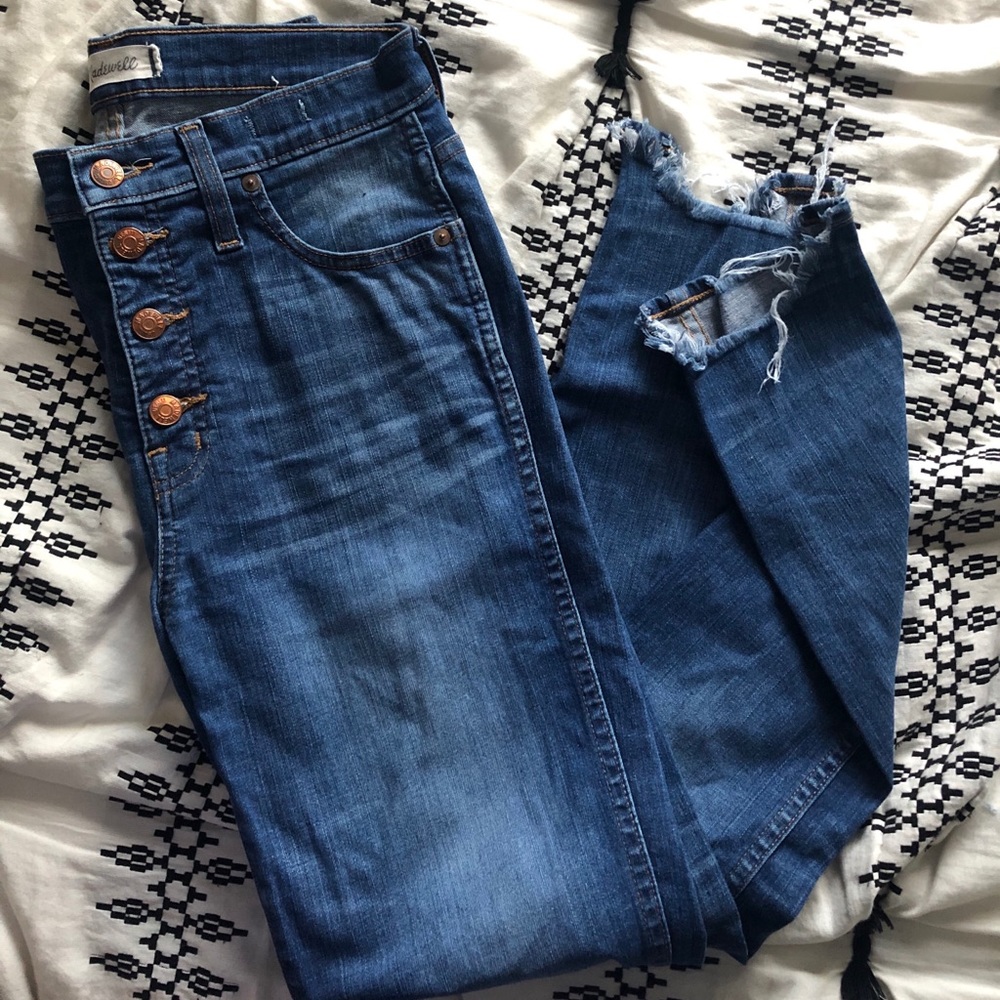 Madewell 10” High Rise Skinny Jeans - Copeland
